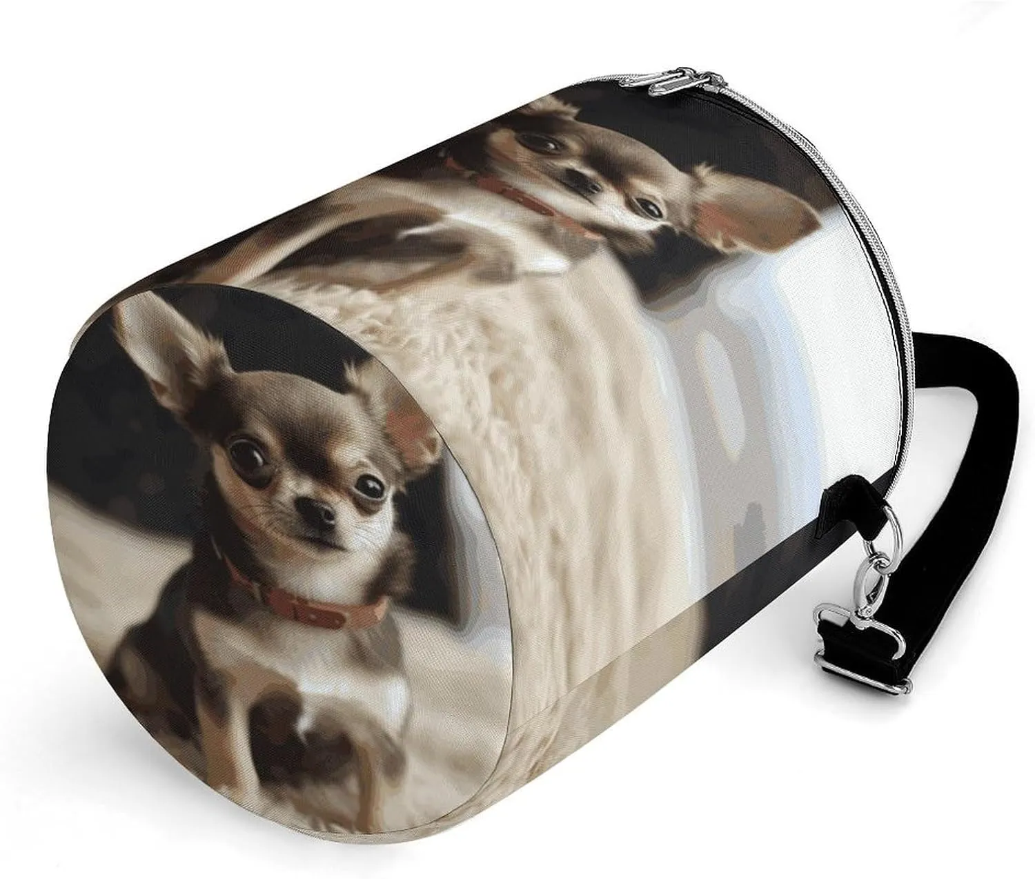 24 Cans Collapsible Soft Cooler Bag,Cute Chihuahua Large Leakproof Camping Cooler,Portable Travel Cooler for Picnic, Camping, Beach, Trip