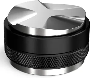 51mm Coffee Distributor/Leveler,Dual Head Espresso Hand Tamper,Fits 51mm Delonghi Portafilters,Adjustable Depth