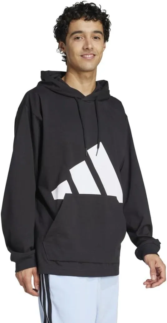 adidas Men's Essentials Big Logo Single Jersey Hoodie
