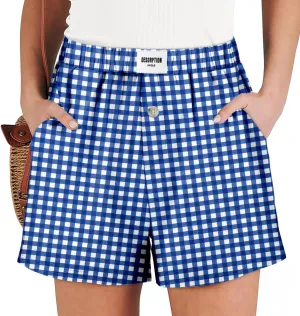 Angerella Women Casual Shorts Drawstring Comfy Elastic Waist Shorts Summer Pull On Short Pants with Pockets