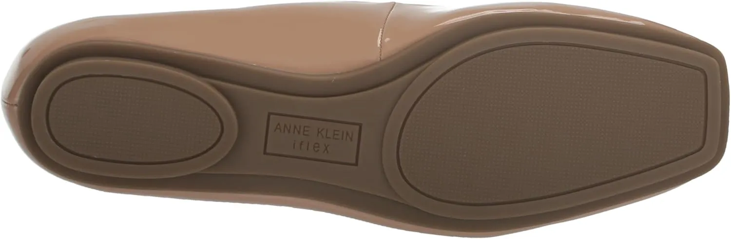 Anne Klein Womens Aggie Slip On Square Toe Loafers