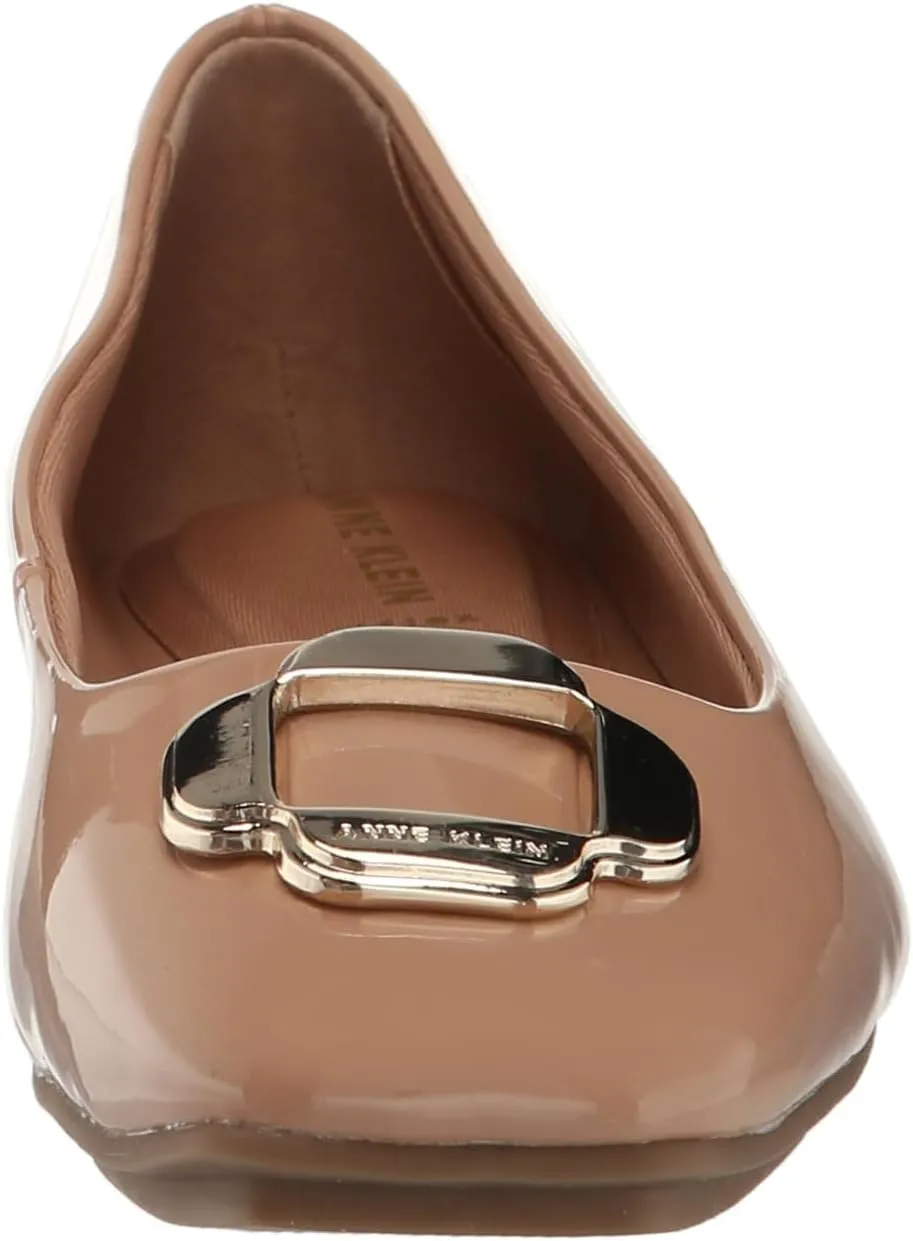 Anne Klein Womens Aggie Slip On Square Toe Loafers