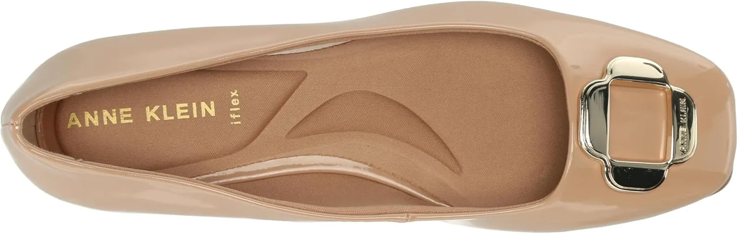 Anne Klein Womens Aggie Slip On Square Toe Loafers