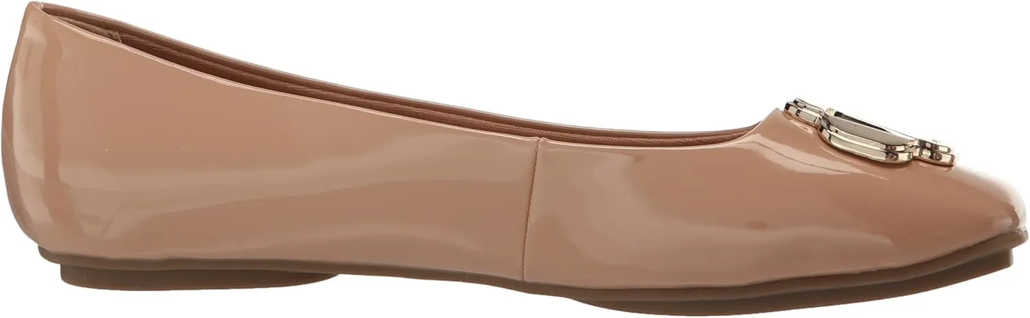Anne Klein Womens Aggie Slip On Square Toe Loafers