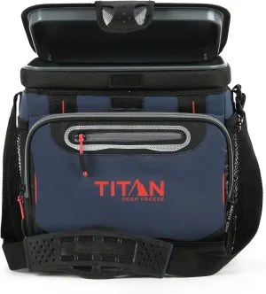 Arctic Zone Titan Deep Freeze Cooler - Zipperless Hardbody Cooler - Small & Large Capacity- Beach & Camping Cooler - Deep Freeze Insulation, HardBody Liner, and SmartShelf