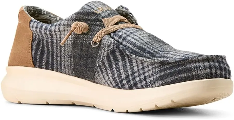 ARIAT Mens Hilo Moc Toe Slip On Casual Shoes - Brown