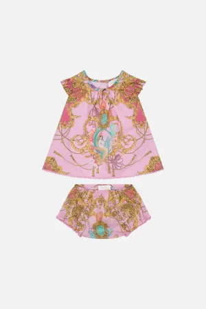 BABIES TOP AND BLOOMER SET MERMAID MOTEL