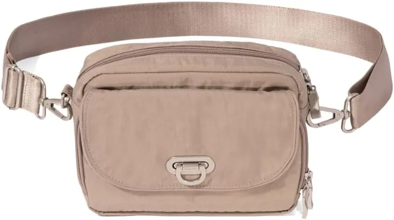 Baggallini Coastal Flip Lock Camera Bag Crossbody