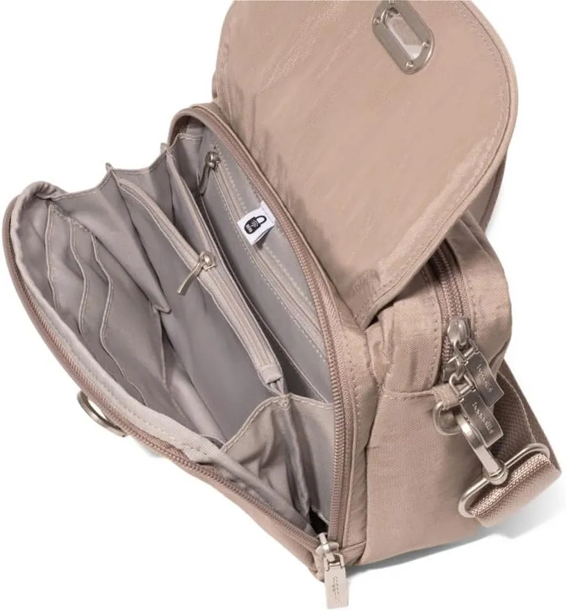 Baggallini Coastal Flip Lock Camera Bag Crossbody