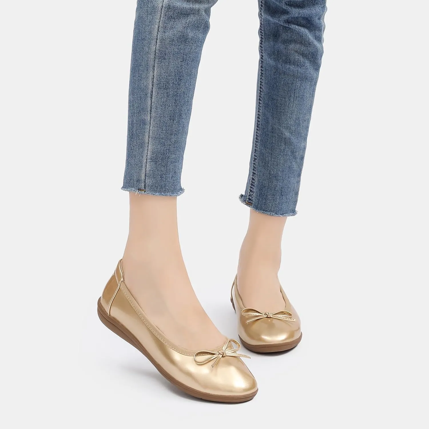 Ballet Flats Shoes for Women Dressy Casual Comfortable Lightweight Dress Shoes for Women Slip On Women's Flats Work Office