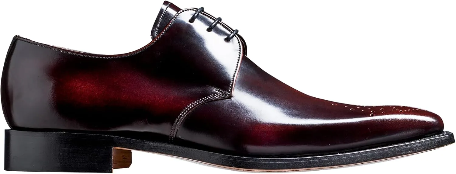BARKER Darlington Men's Handmade Leather Derby Oxford Dress Shoes - Timeless Elegance & Superior Craftsmanship for Formal & Business Wear