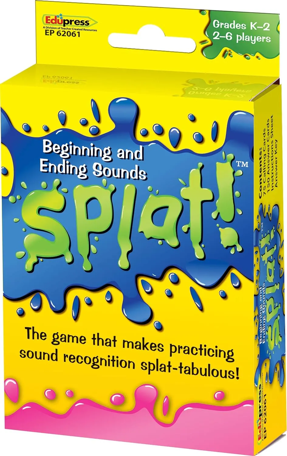 Beginning and Ending Sounds Splat™ Game Grades K-2 (EP62061)