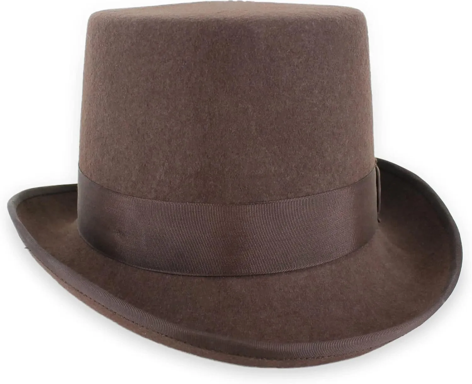 Belfry Mens Top Hat Satin Lined Topper 100% Wool in Black Grey Navy Pearl