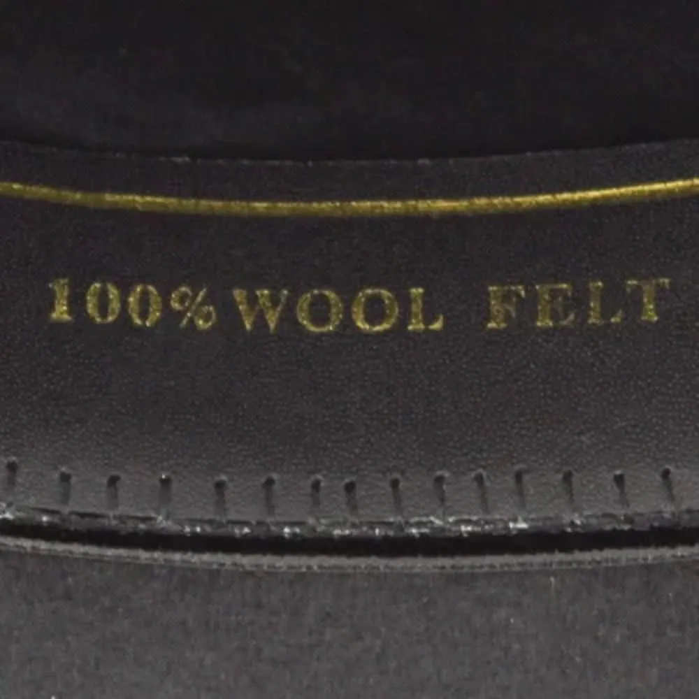 Belfry Mens Top Hat Satin Lined Topper 100% Wool in Black Grey Navy Pearl