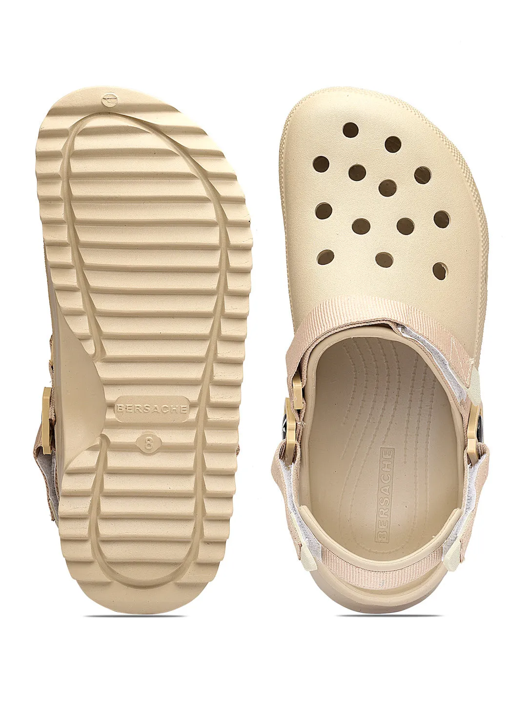 Bersache Extra Soft Classic Casual with  Regular wear with Ultra Soft & Flexibility Technology Flip Flop for Men's & Boy's (6135-Beige)