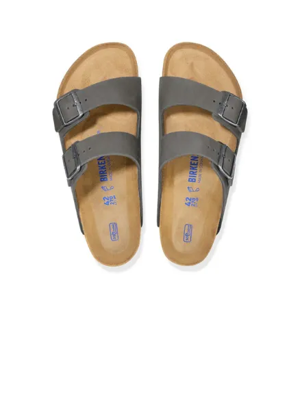Birkenstock Arizona SFB Iron Oiled Leather Narrow