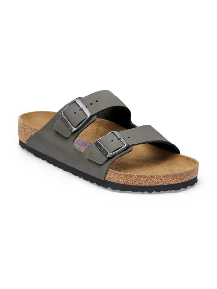 Birkenstock Arizona SFB Iron Oiled Leather Narrow