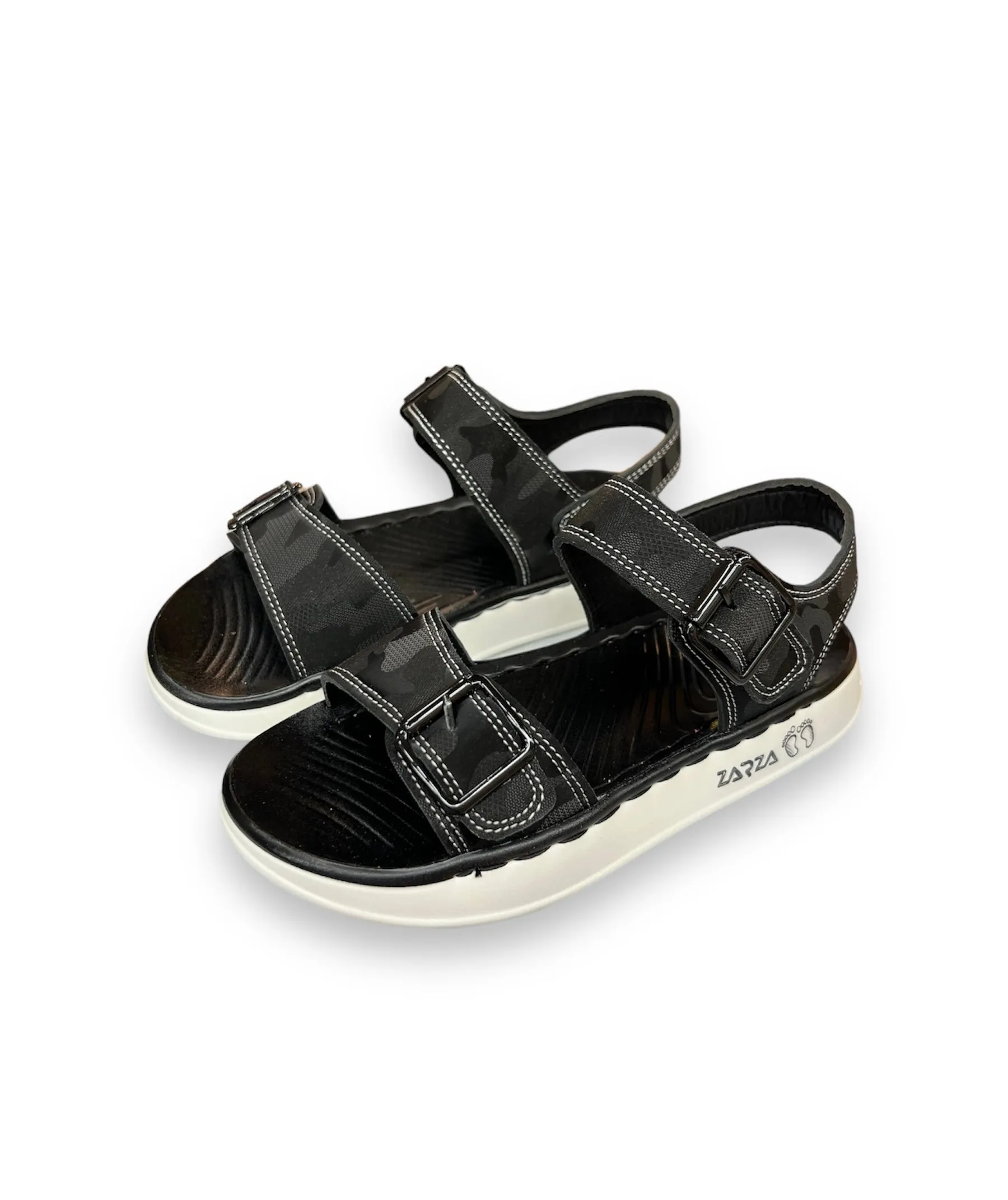 Black Strap Sandal