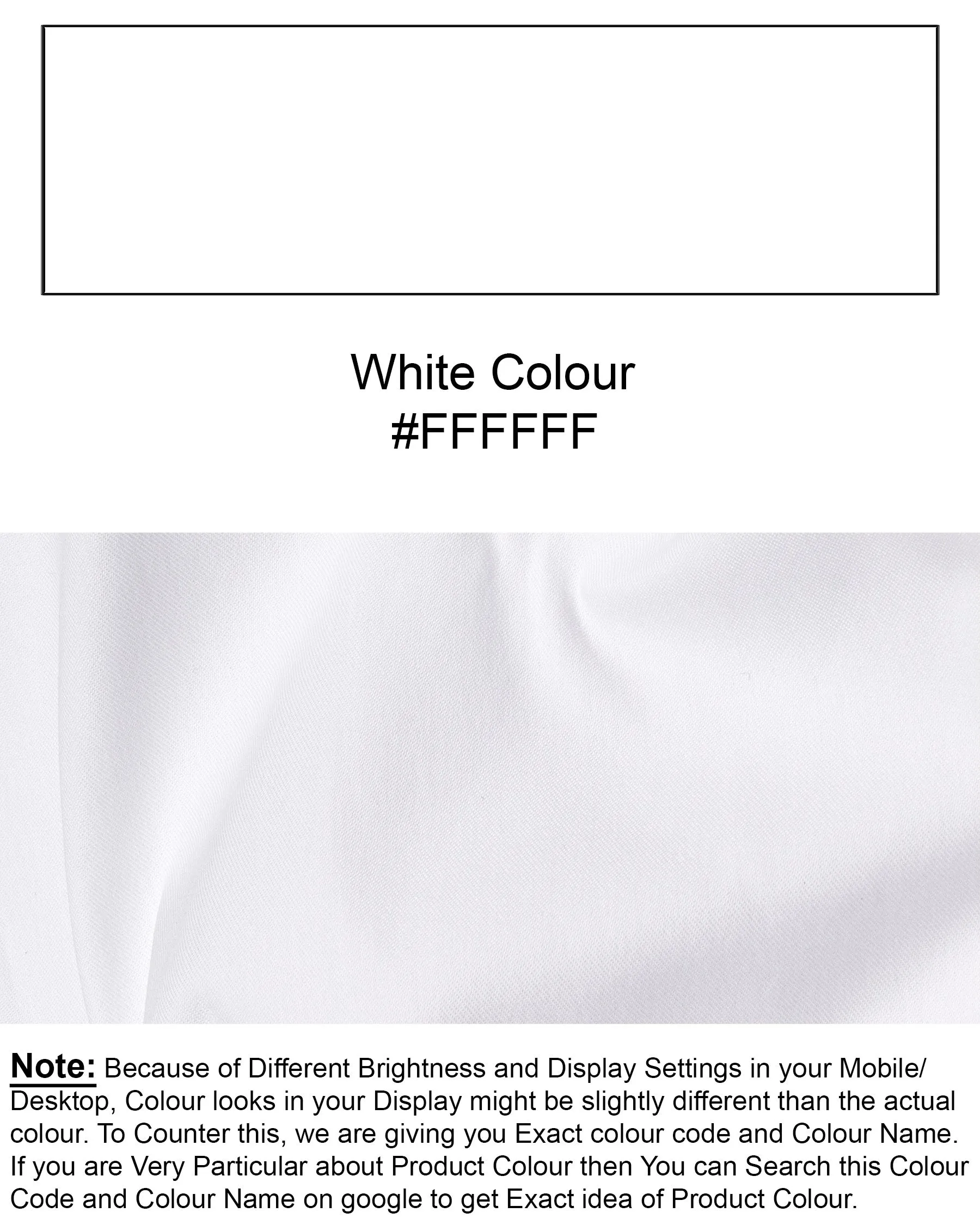 Bright White Premium Cotton Shirt
