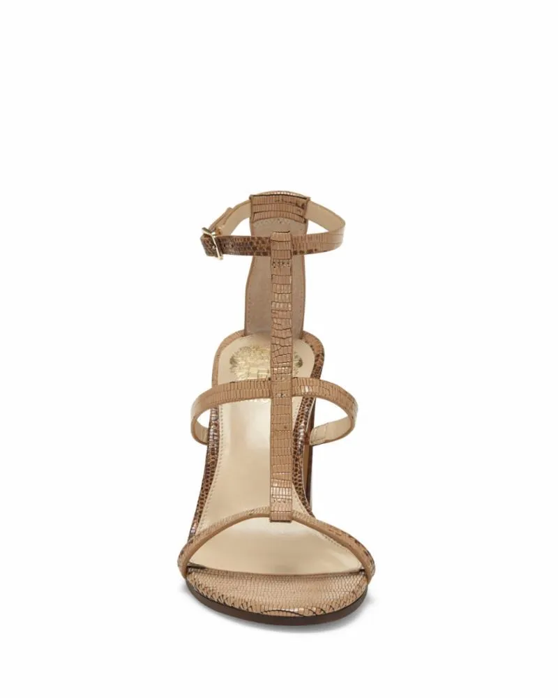 Brown Camuto Sandal High Ankle Lightweight Block Heel Sale-priced Camel Balindah Vince Pump Strap