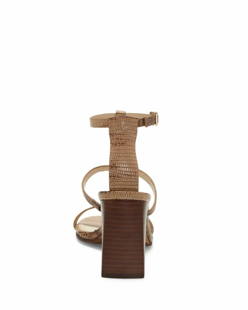Brown Camuto Sandal High Ankle Lightweight Block Heel Sale-priced Camel Balindah Vince Pump Strap