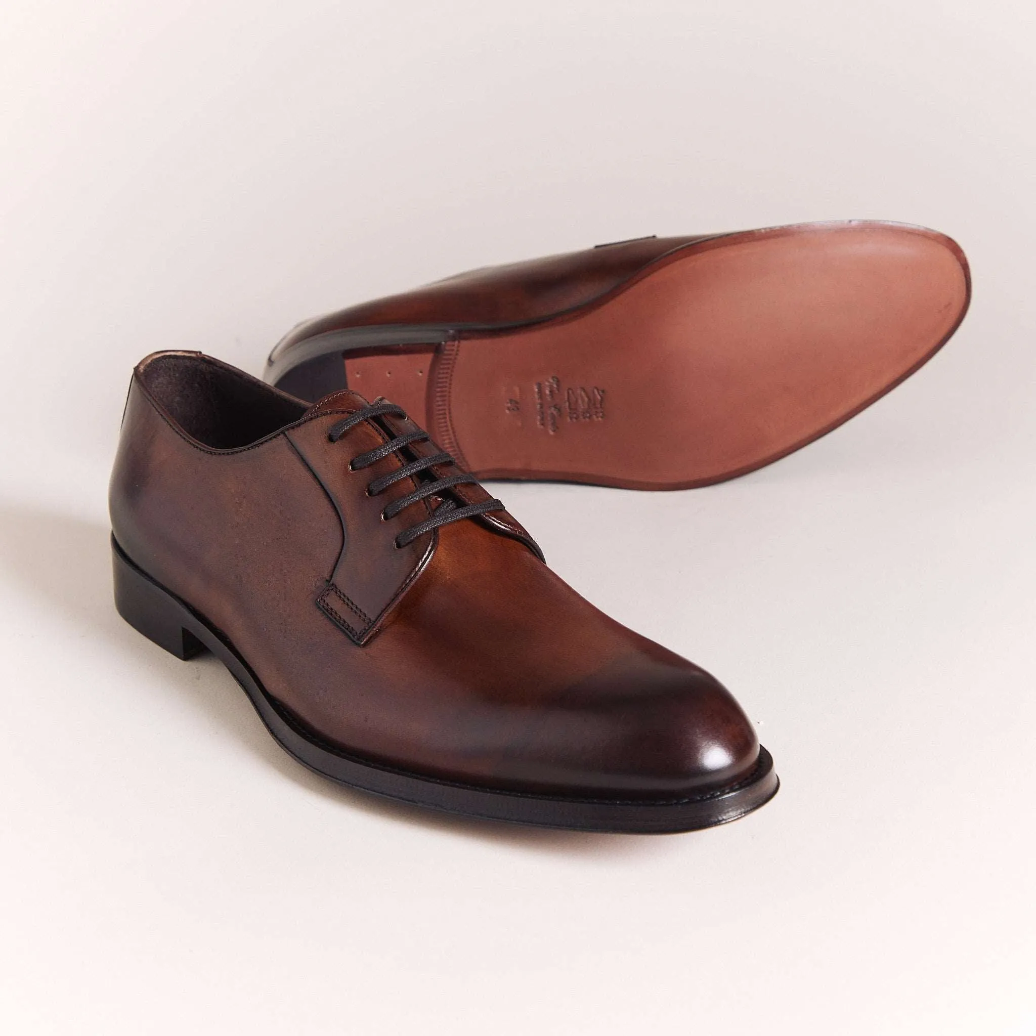 Brown Plain Derbys