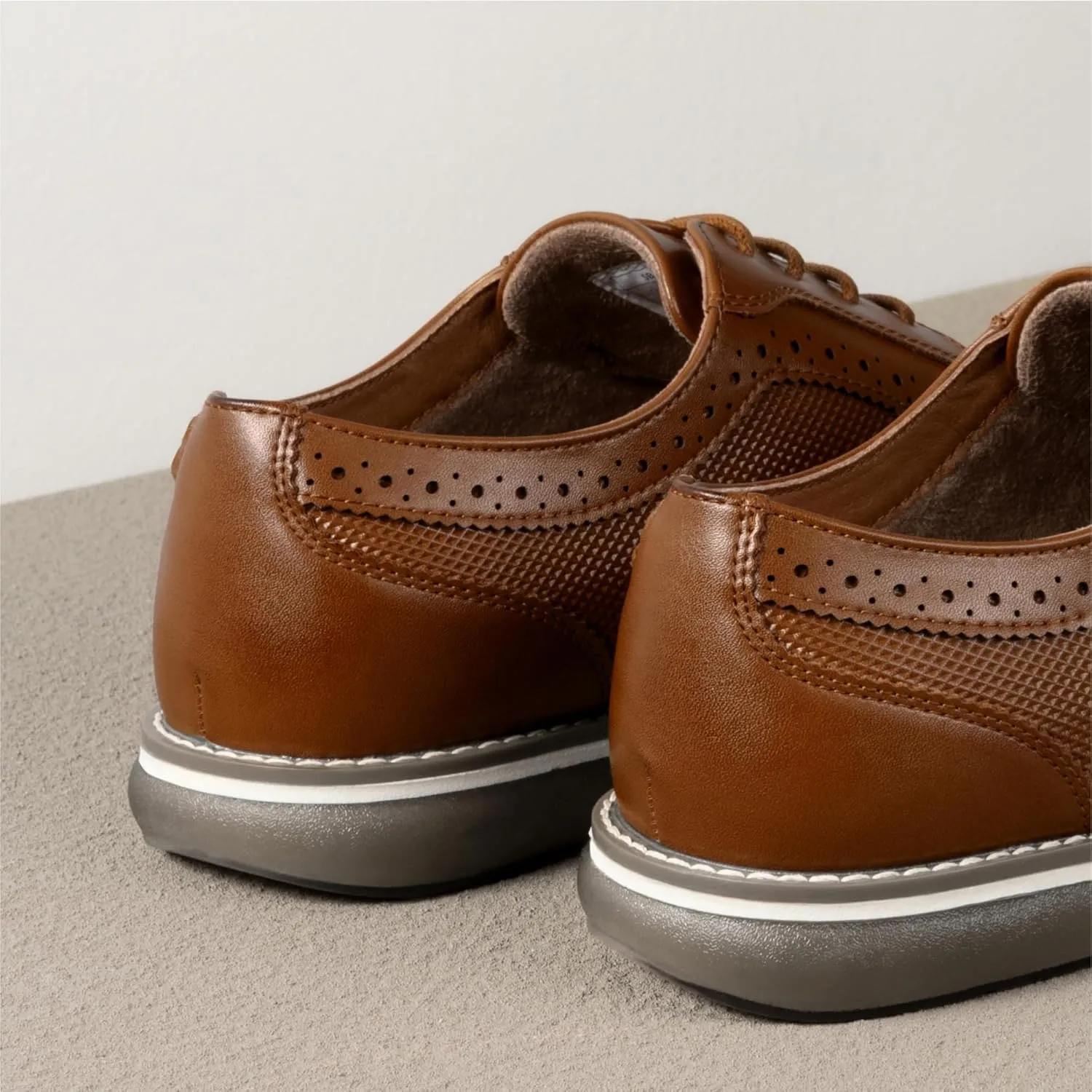 Bruno Marc Men's Plain Toe Oxford Shoes Business Formal Derby Dress Sneakers Crossflex GentEdge