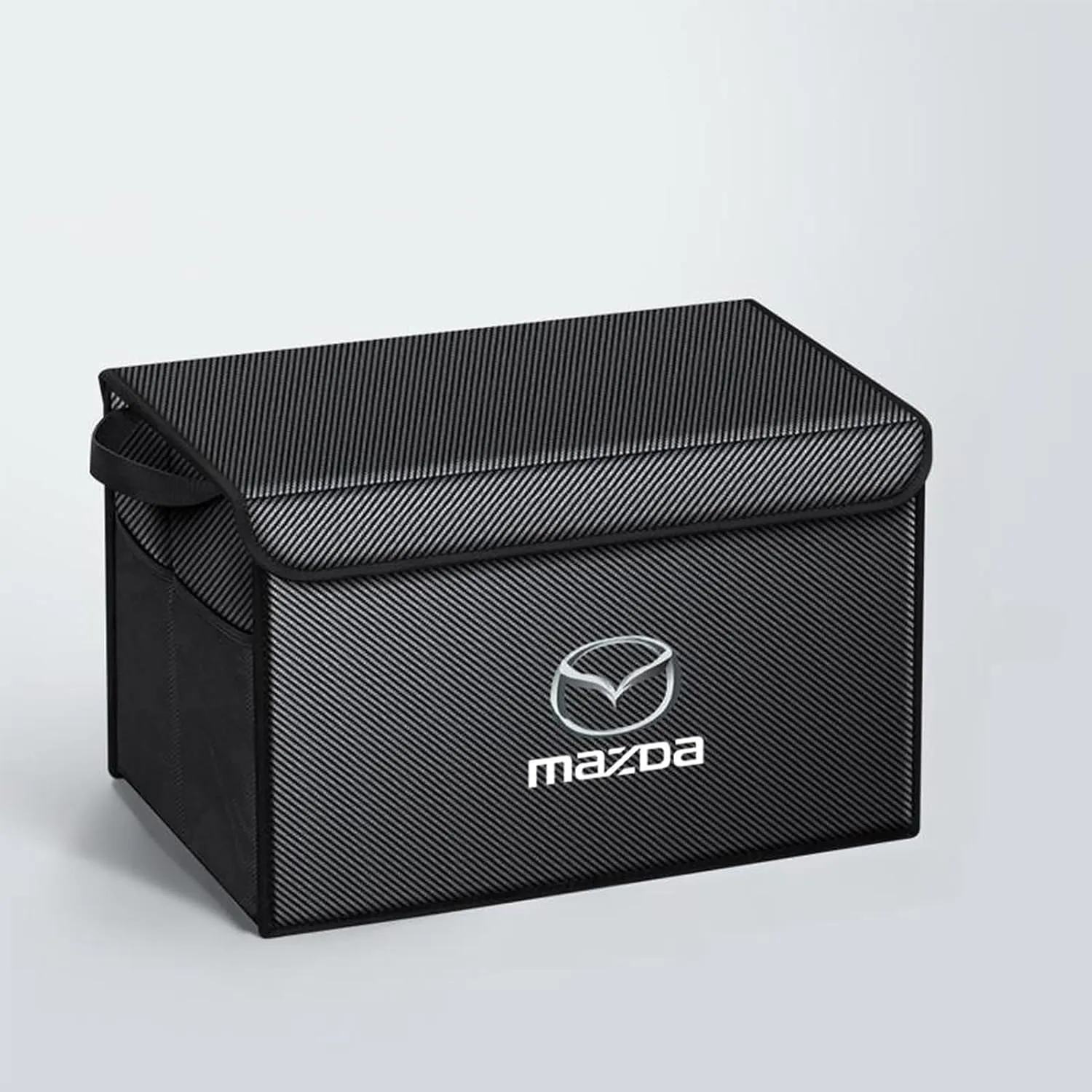 Car Trunk Organizer for Mazda 3 Sport BL 2009-2013 Thickened Car Boot Tidy Storage Box Tailor-made Lidded Storage Bins for Home Car Outdoor Camping Travel,D