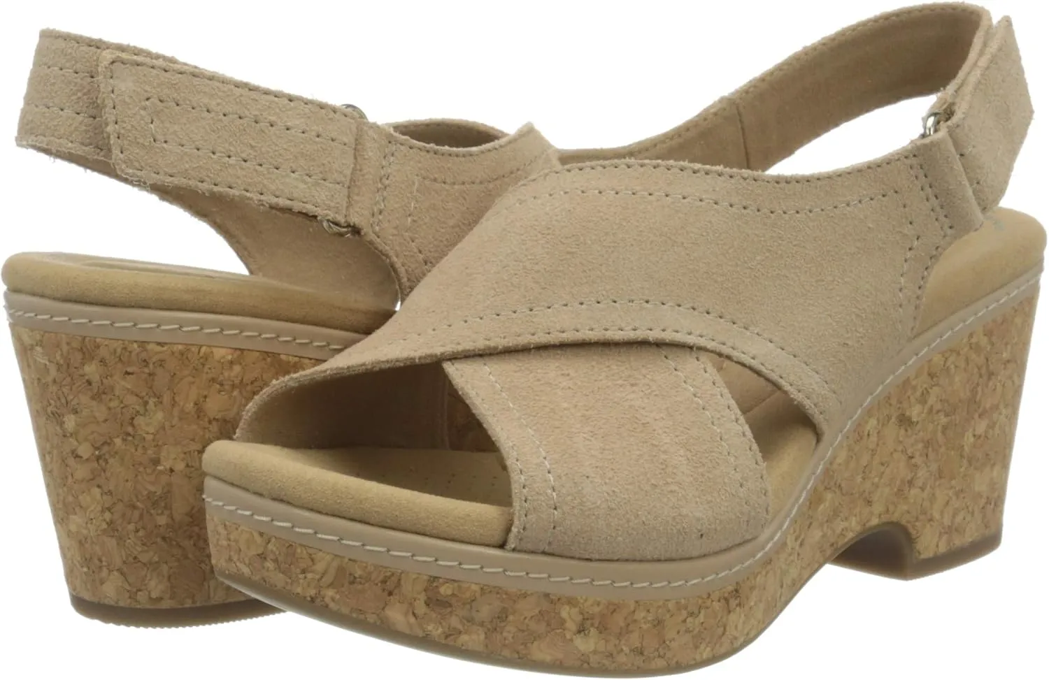Clarks Women's Giselle Cove Wedge Sandal