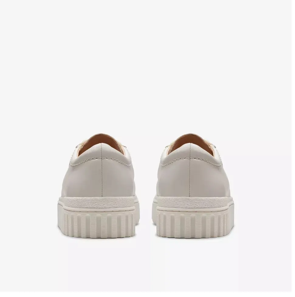 Clarks Women's Mayhill Walk Off White Leather 26177817