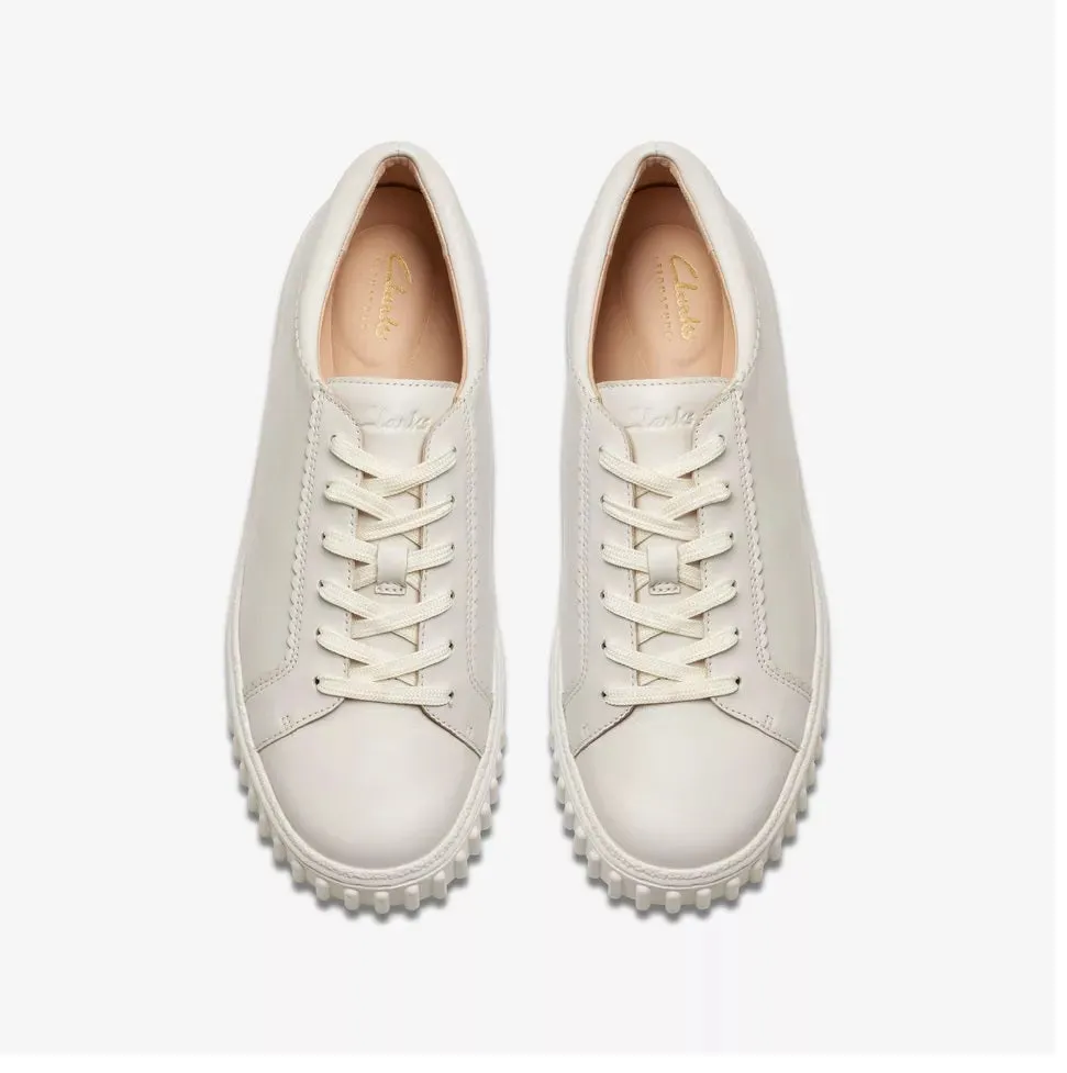 Clarks Women's Mayhill Walk Off White Leather 26177817