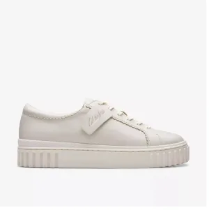 Clarks Women's Mayhill Walk Off White Leather 26177817
