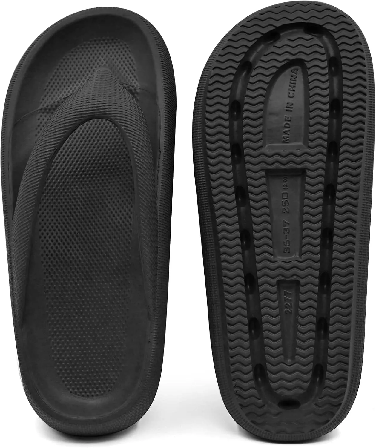 Cloud Flip Flops for Men Women Beach Flat Sandals Bath Spa Walking Sandals Non-Slip Quick Drying Outdoor Indoor Slides sandals