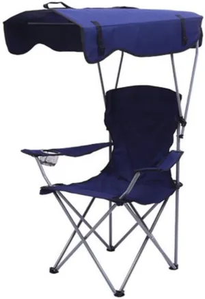 Computer Chair, Camping Chairs Outdoor Furniture Beach Chairs Camping Chair with Shade Canopy Chair, Folding Recliner, Adjustable Outdoor Beach Lightweight Sunshade Folding Chairs Folding Chairs Pati