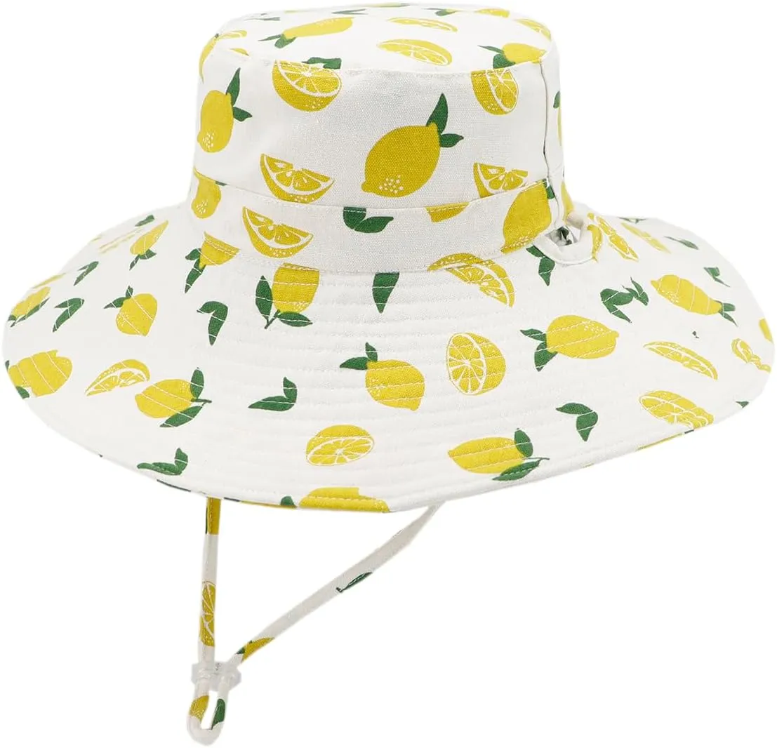 Coolwife Beach Tote Bag and Sun Hat Set, Wide Brim Foldable Bucket Hat, Boho Summer Travel Design