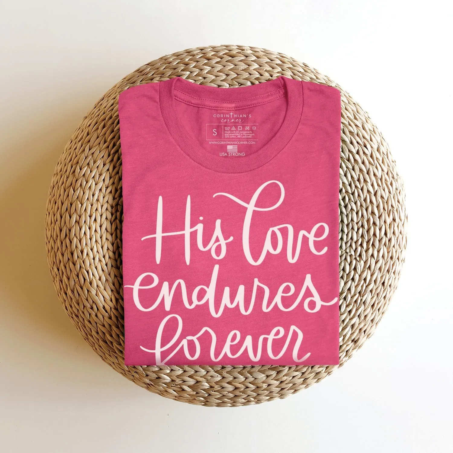 Corinthian's Corner | Christian Shirts for Women | Religious Graphic Tees | Christian Gifts