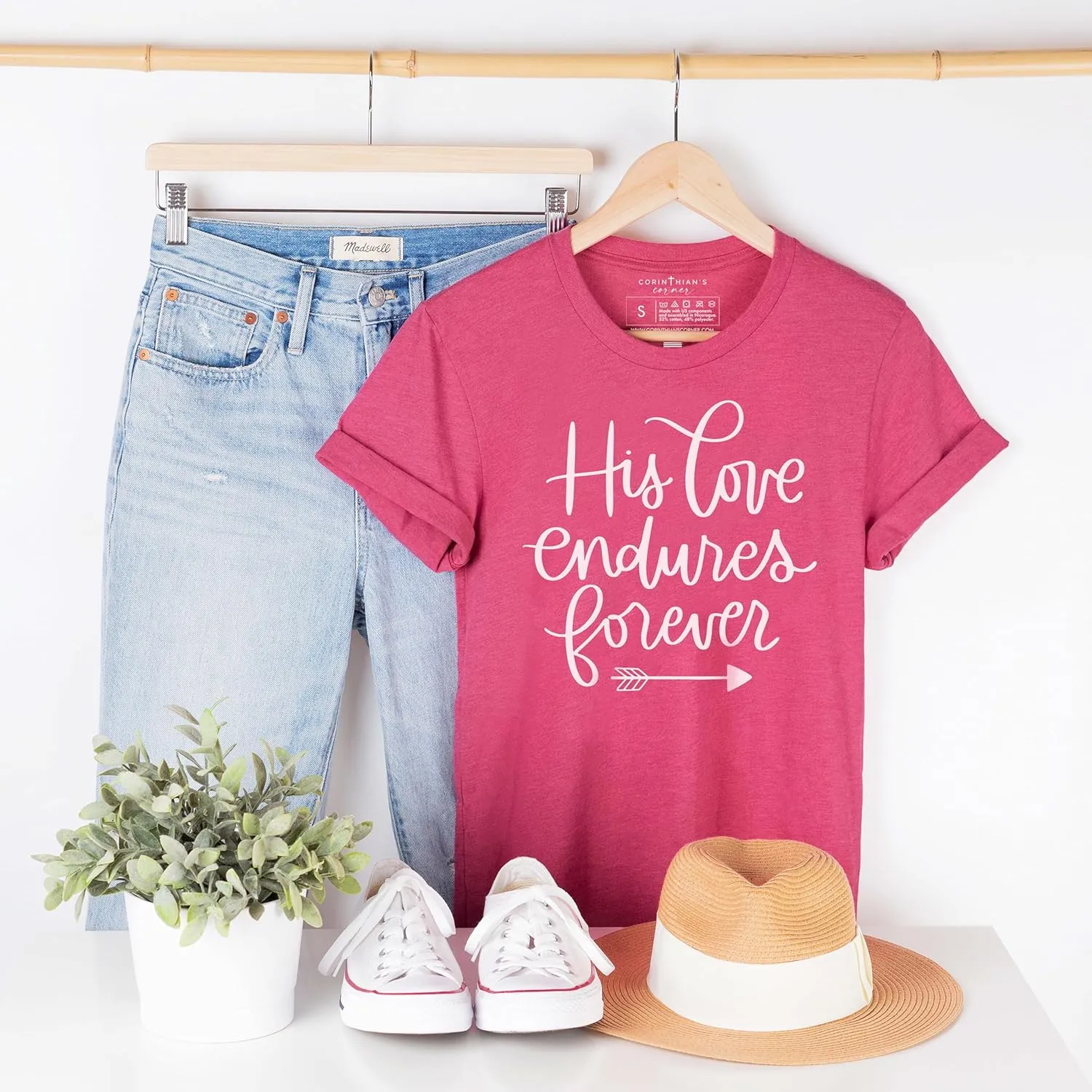Corinthian's Corner | Christian Shirts for Women | Religious Graphic Tees | Christian Gifts