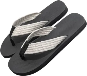 Creative Flip Flops - Funny Beach Sandals with Hidden Design - Quick-Dry Slides for Men - Novelty Gag Gift
