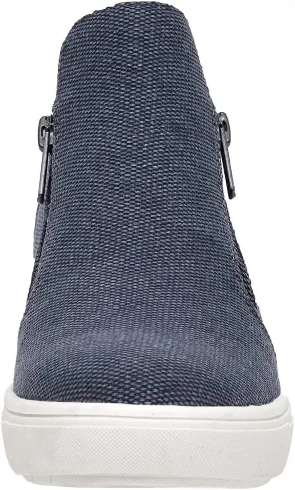 CUSHIONAIRE Women's Hart Hidden Wedge Sneaker  Wide Width Available