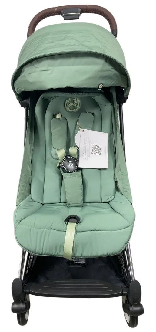 Cybex Coya Stroller, 2023, Leaf Green, Chrome