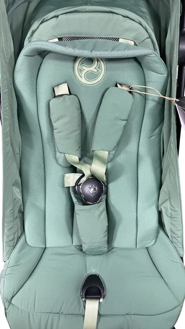 Cybex Coya Stroller, 2023, Leaf Green, Chrome