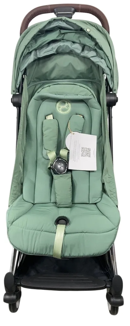 Cybex Coya Stroller, 2023, Leaf Green, Chrome