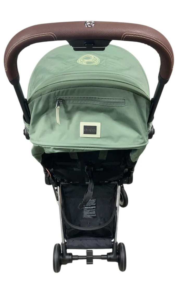 Cybex Coya Stroller, 2023, Leaf Green, Chrome