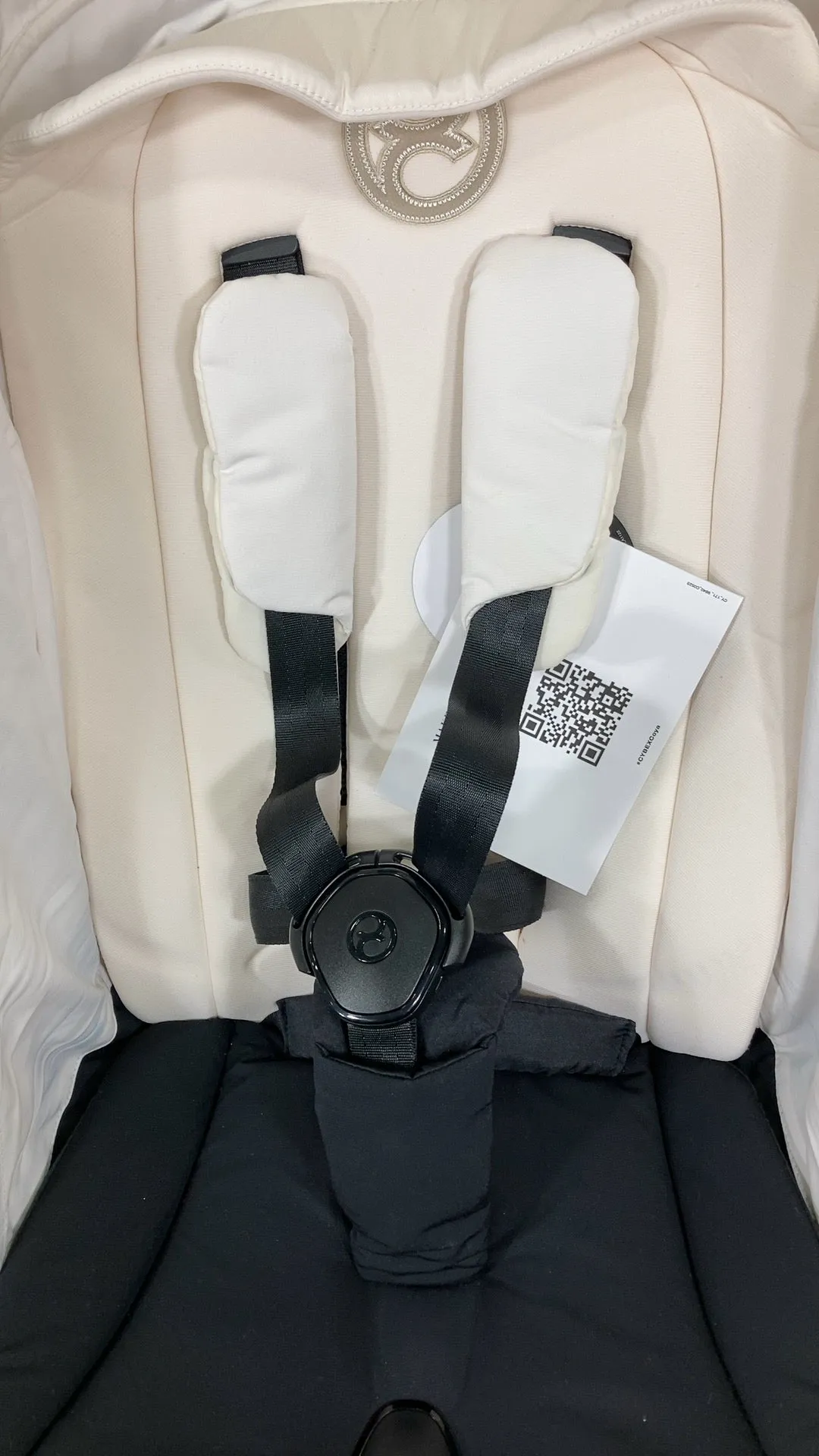 Cybex Coya Stroller, 2023, Matte Black, Off White