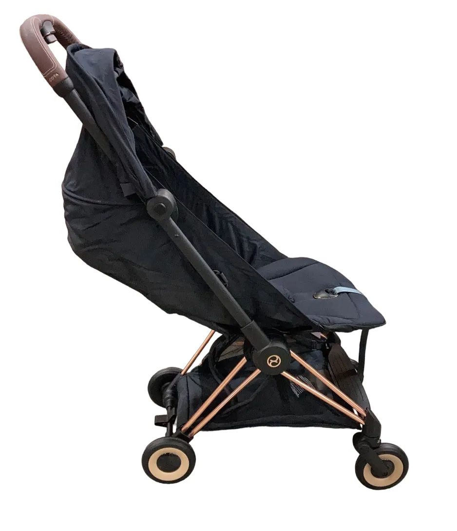 Cybex Coya Stroller, 2023, Rose Gold, Sepia Black
