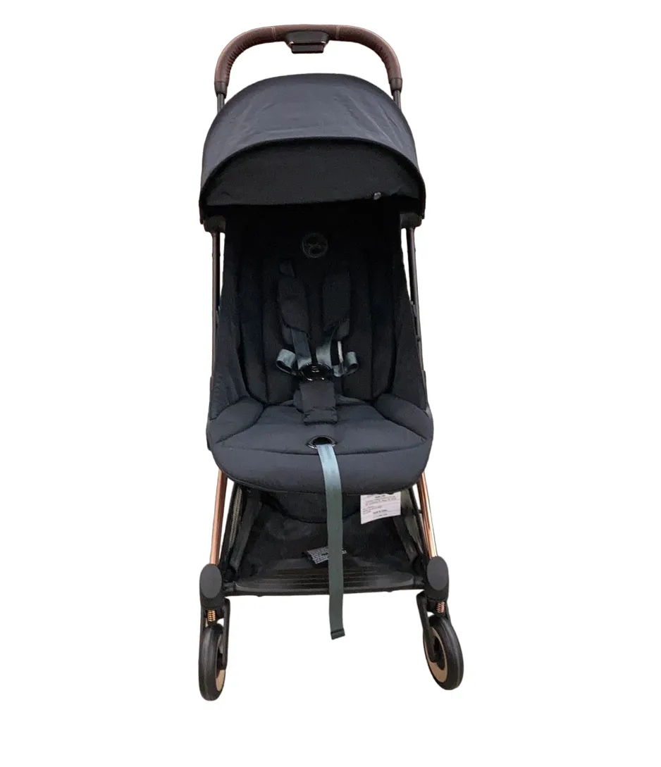 Cybex Coya Stroller, 2023, Rose Gold, Sepia Black