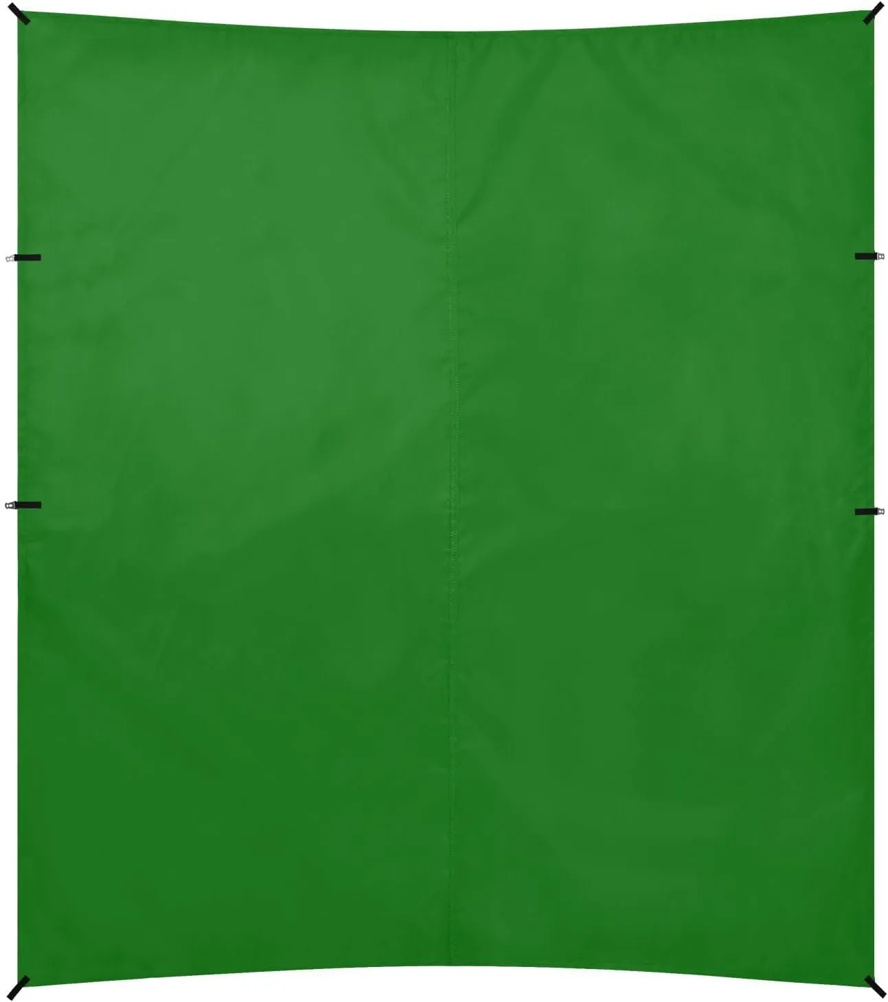 Dark Green Solid Color Pure Plain Foldable Beach Tent UPF50 Lightweight Shade Sun Shelter with Sandbags, Sand Shovel, Poles for Backyard, Grassland, Park
