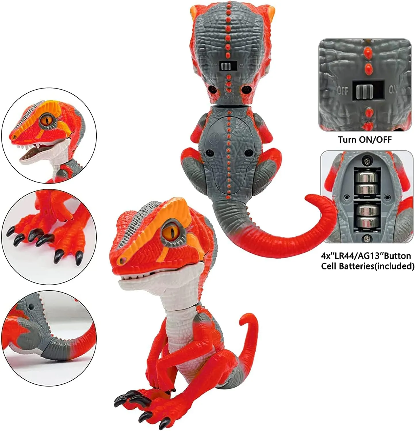 Dinosaurs for Boys - Untamed T-Rex - Interactive Collectible Dinosaur Mini for Girls - Ironjaw
