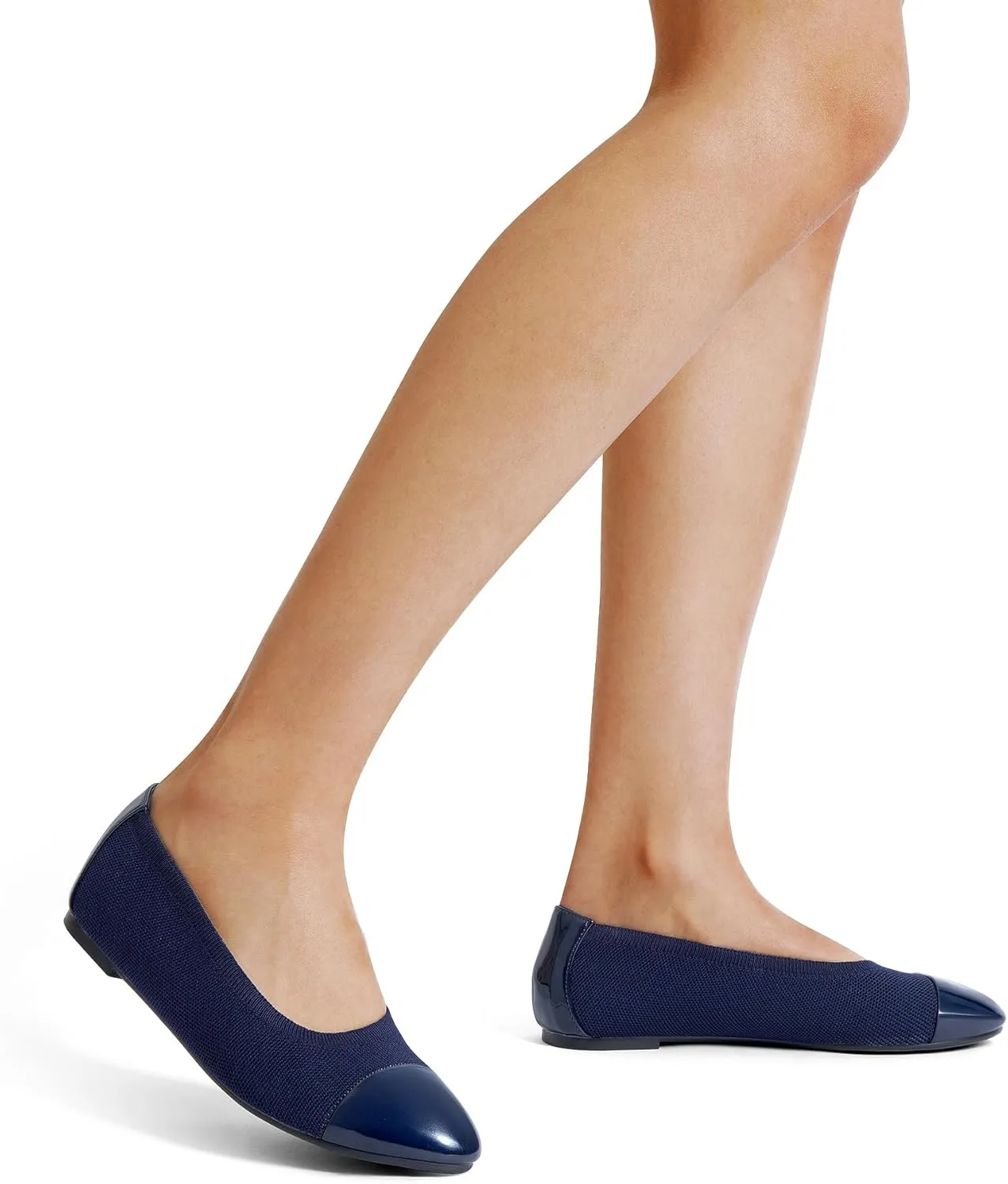 DREAM PAIRS Women's Sole-Flex Ballerina Walking Flats Shoes