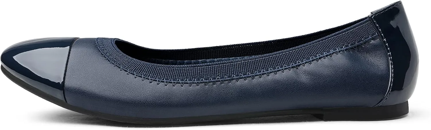 DREAM PAIRS Women's Sole-Flex Ballerina Walking Flats Shoes